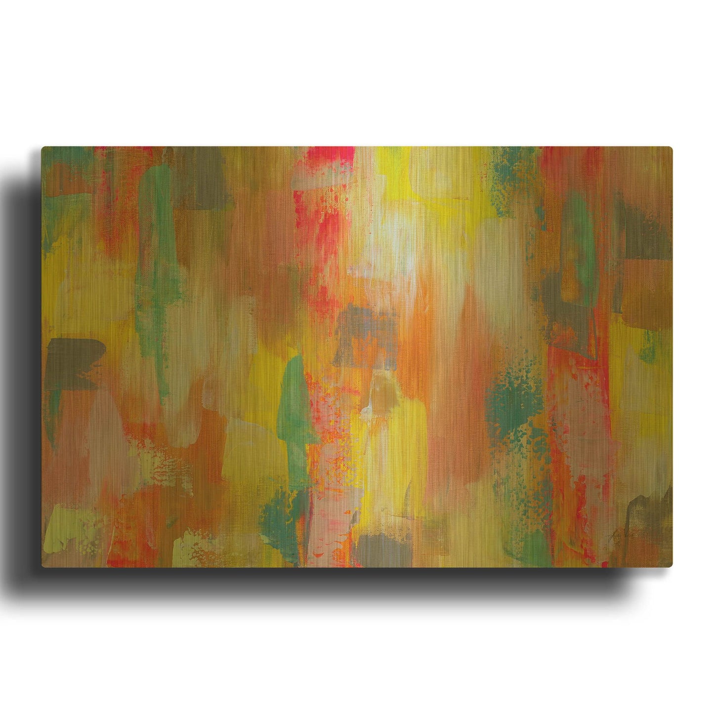 'Levity' By Jeanette Vertentes Gold Metal Wall Art