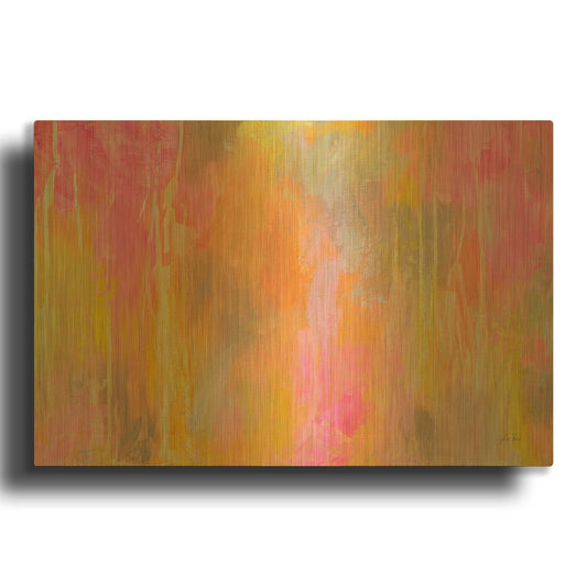 'Jubilation' By Jeanette Vertentes Gold Metal Wall Art
