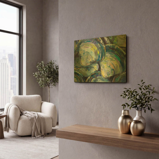 'Variety' By Jeanette Vertentes Gold Metal Wall Art