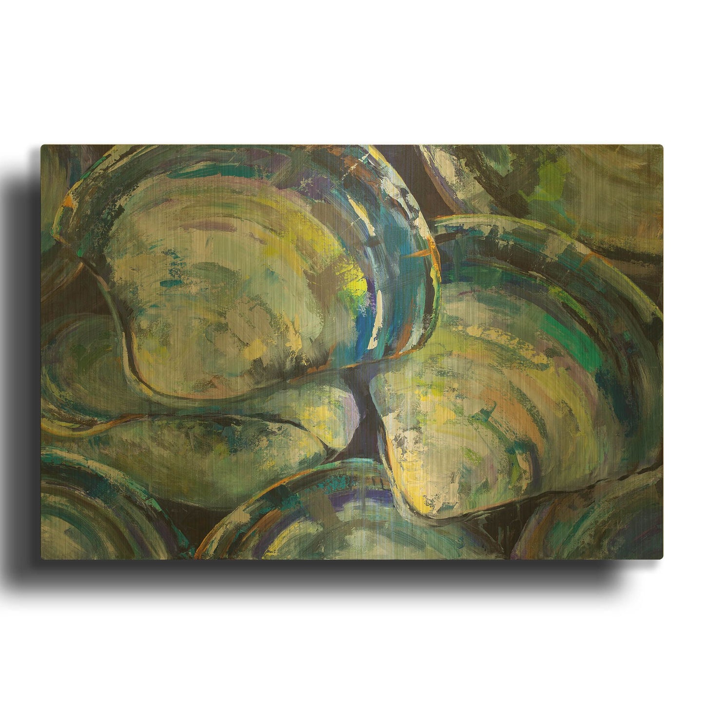 'Variety' By Jeanette Vertentes Gold Metal Wall Art