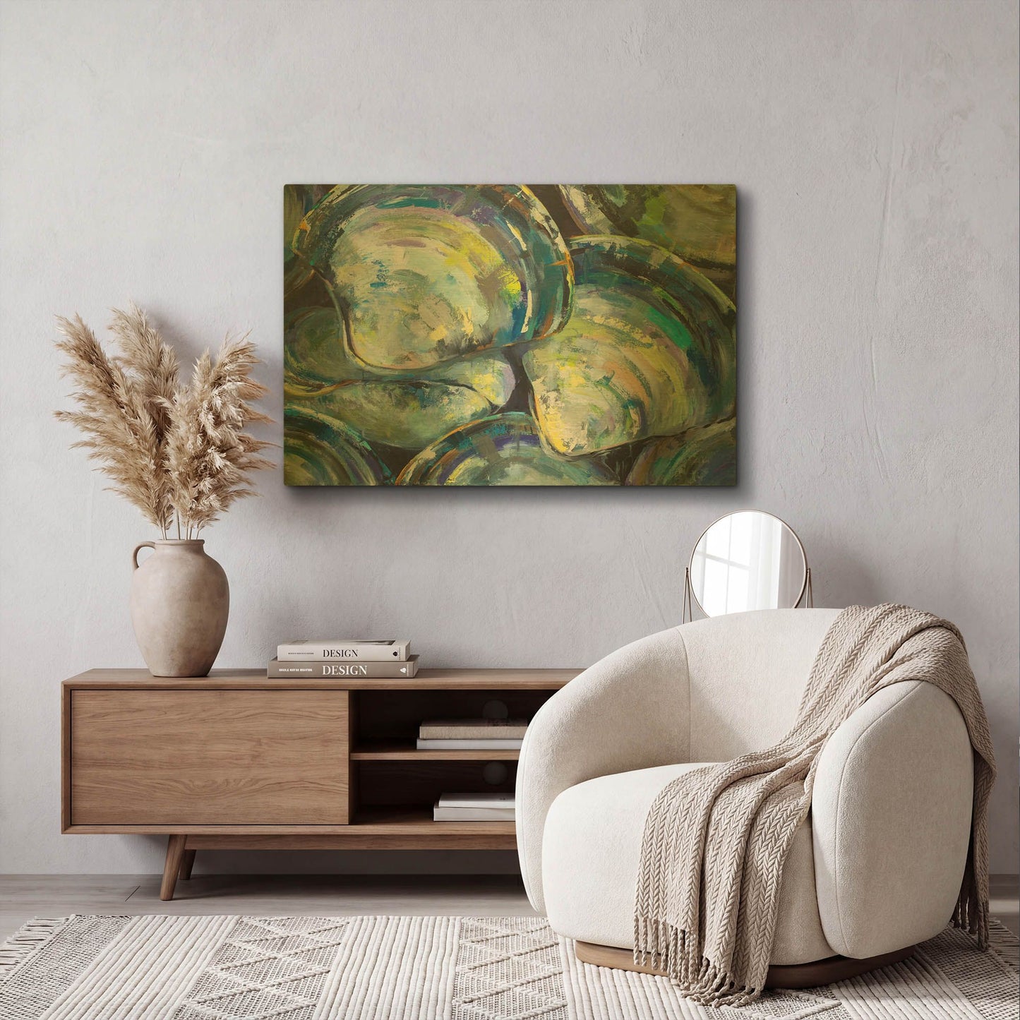 'Variety' By Jeanette Vertentes Gold Metal Wall Art