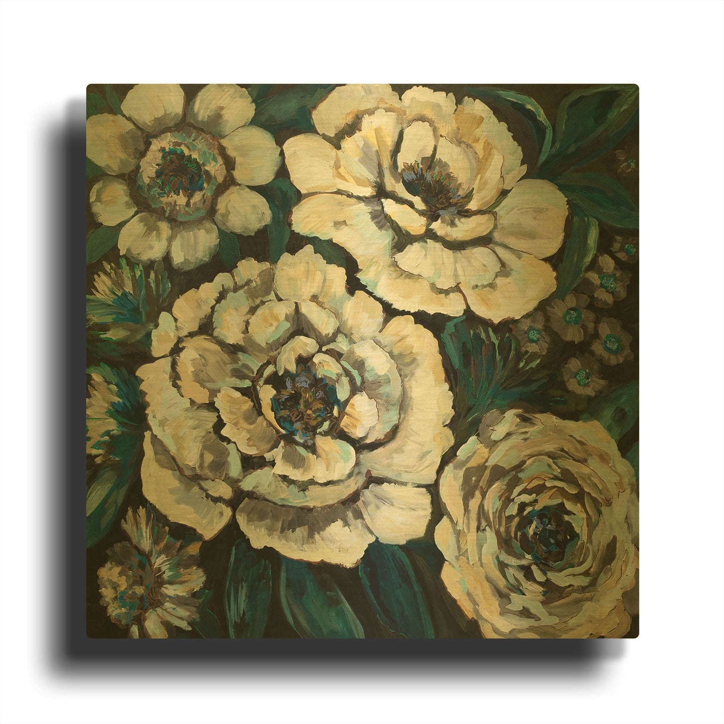'Midnight' By Jeanette Vertentes Gold Metal Wall Art