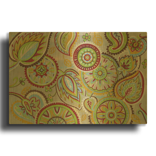 'Elegant Mandalas' By Silvia Vassileva Gold Metal Wall Art