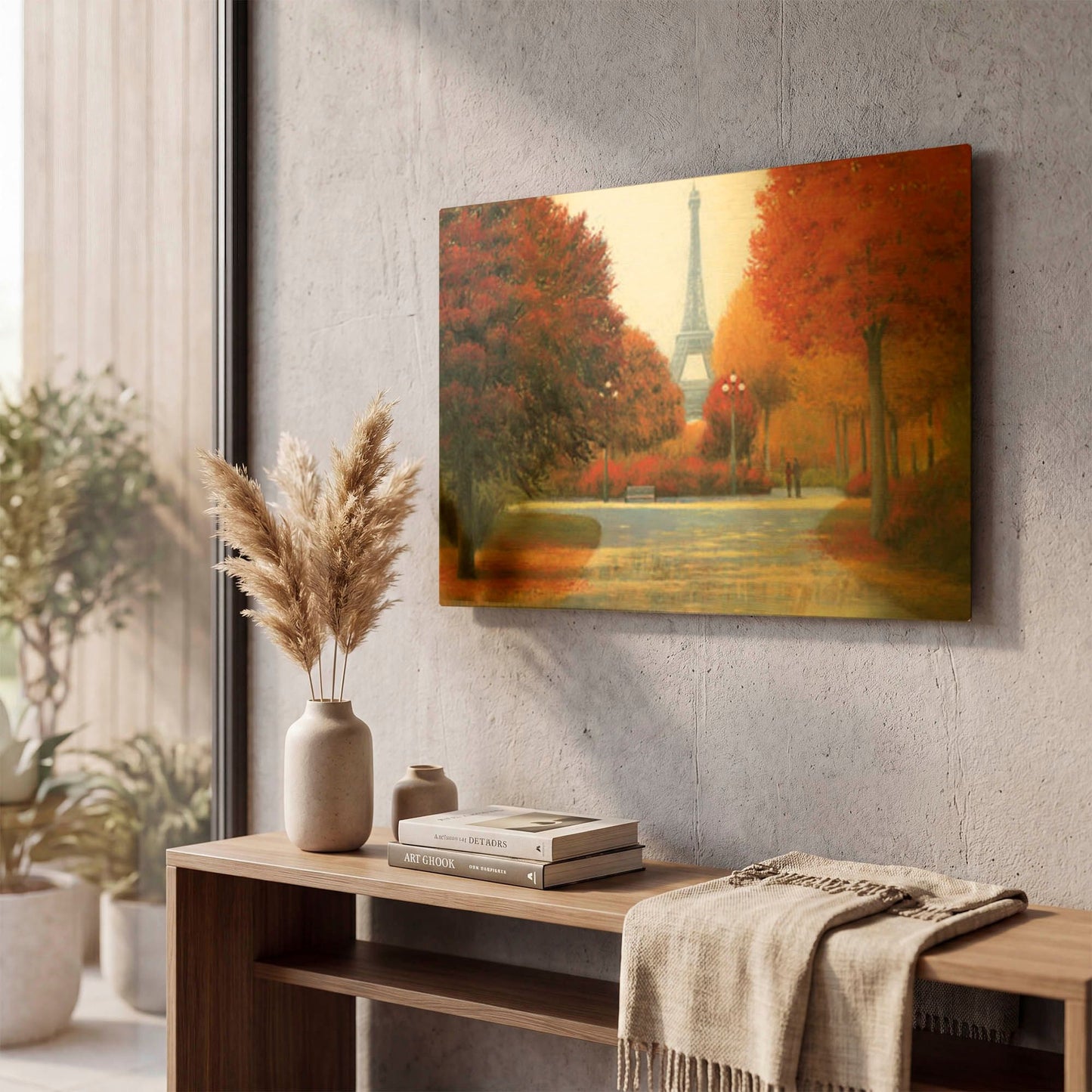 'Paris' By James Wiens Gold Metal Wall Art