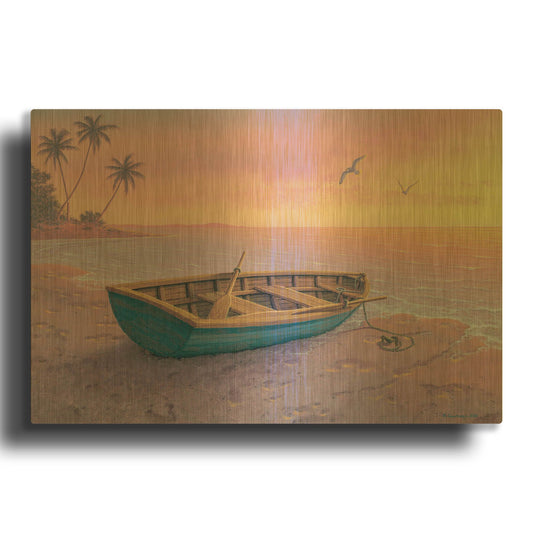 'Life Is But A Dream' By Richard Courtney Gold Metal Wall Art