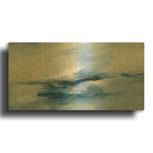 'Atmosphere' By Silvia Vassileva Gold Metal Wall Art