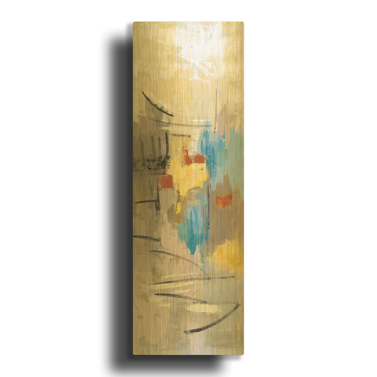 'Sail Away I' By Silvia Vassileva Gold Metal Wall Art