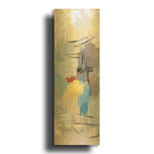 'Sail Away II' By Silvia Vassileva Gold Metal Wall Art