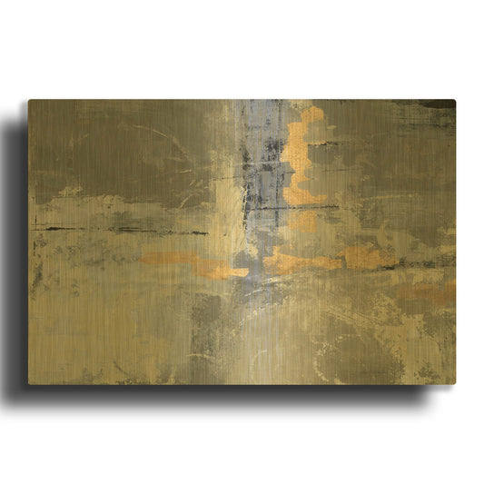 'Missing You' By Silvia Vassileva Gold Metal Wall Art