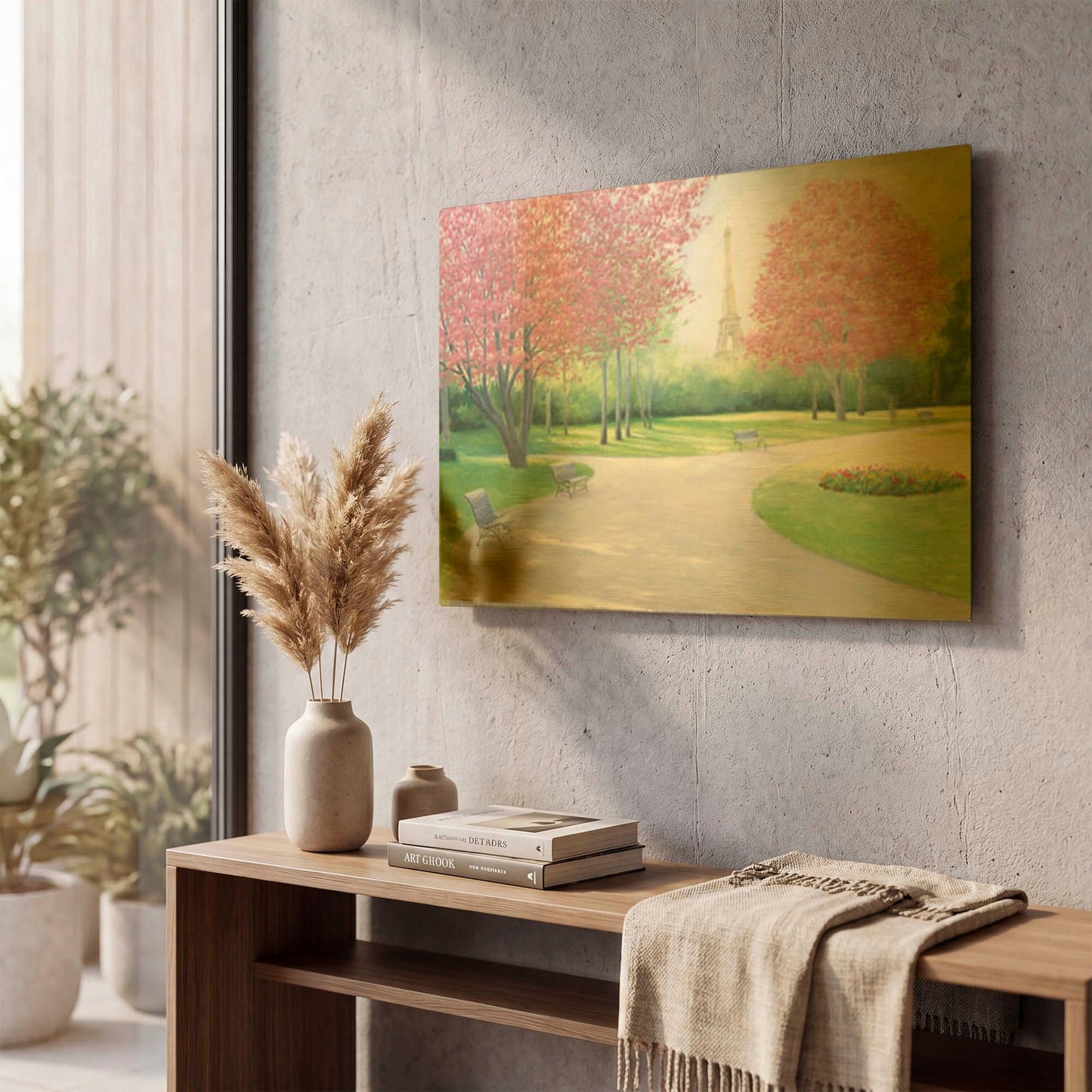'33859-Parisian Spring-James Wiens' By James Wiens Gold Metal Wall Art