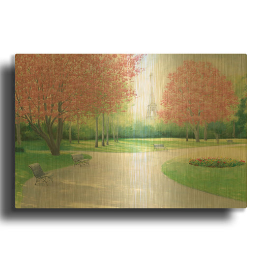 '33859-Parisian Spring-James Wiens' By James Wiens Gold Metal Wall Art