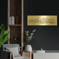 'Golden Paris' By Avery Tillmon Gold Metal Wall Art