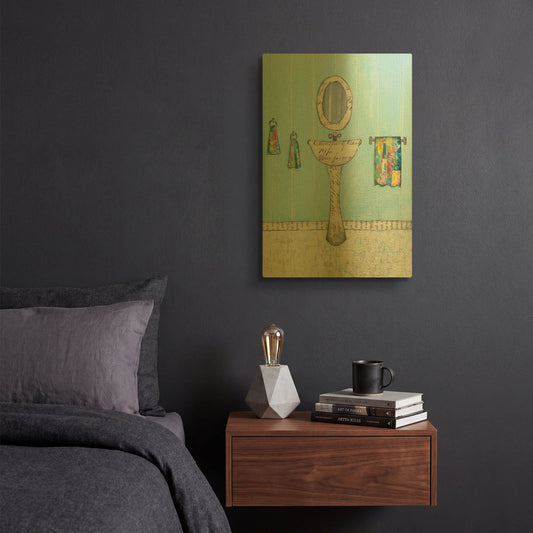 'Finding Your Way I' By Courtney Prahl Gold Metal Wall Art
