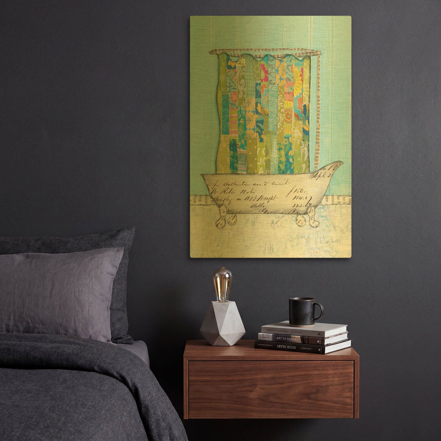 'Finding Your Way II' By Courtney Prahl Gold Metal Wall Art