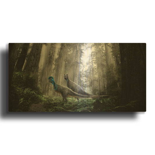 'Breeding Season' By Damir Martin Gold Metal Wall Art