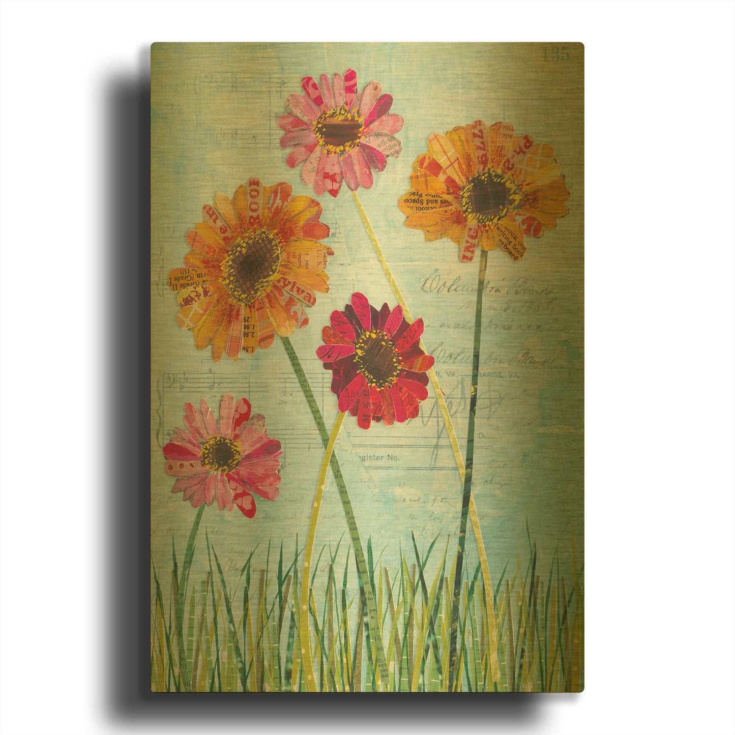 'Early Spring I' By Courtney Prahl Gold Metal Wall Art