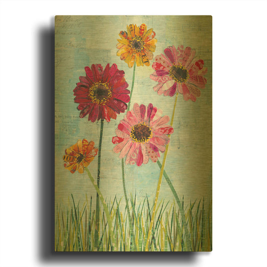 'Early Spring II' By Courtney Prahl Gold Metal Wall Art