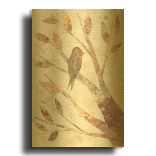 'Natural Wonder III' By Courtney Prahl Gold Metal Wall Art