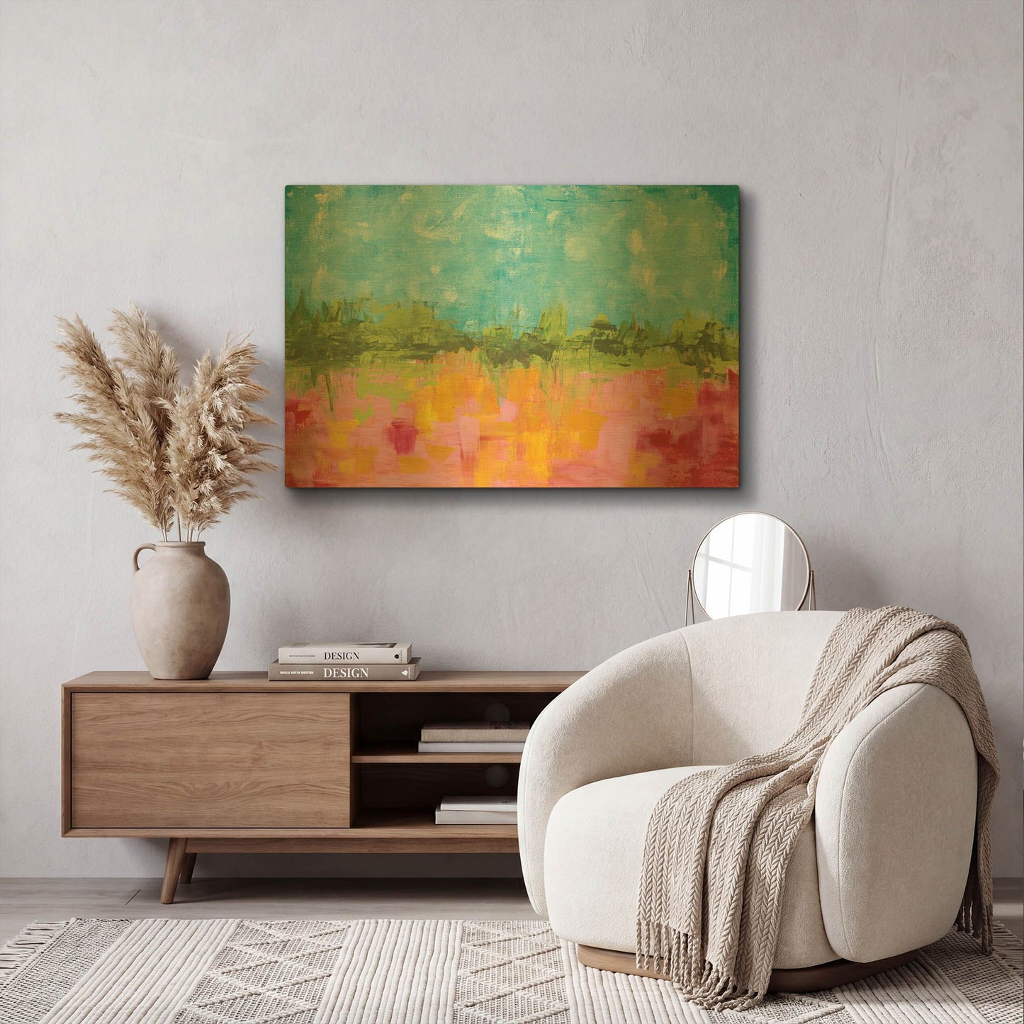 'SoCal' By Courtney Prahl Gold Metal Wall Art