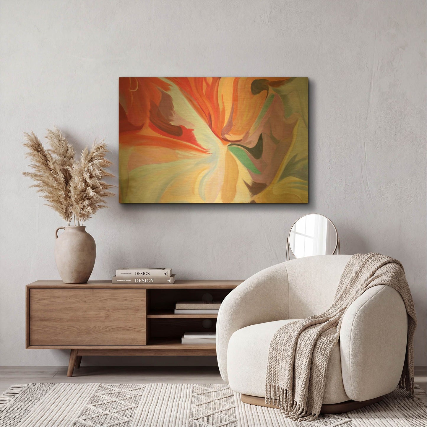 'Notes of Elegance 8' By Irena Orlov Gold Metal Wall Art