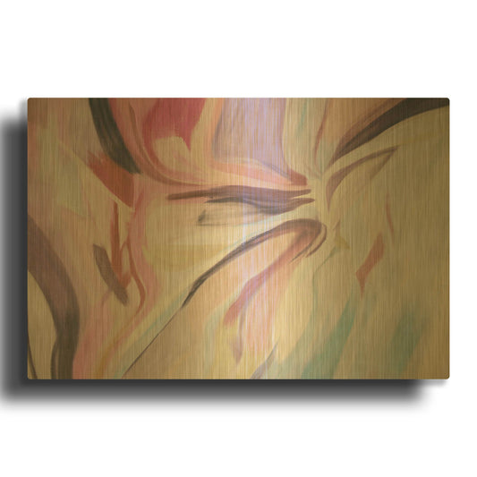 'Motherlode 3' By Irena Orlov Gold Metal Wall Art