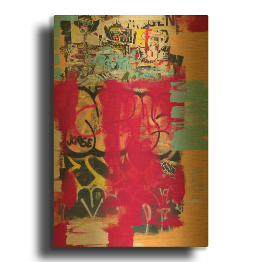 'A New Direction' By Irena Orlov Gold Metal Wall Art