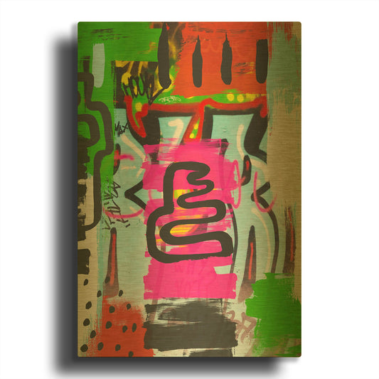 'A New Mood' By Irena Orlov Gold Metal Wall Art