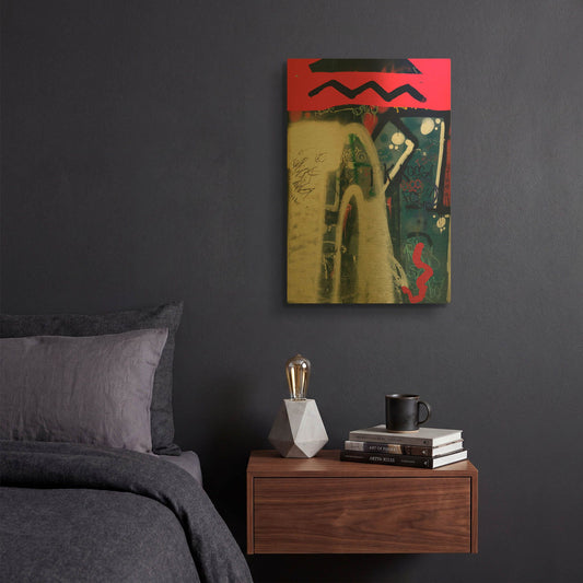 'After a Short Walk' By Irena Orlov Gold Metal Wall Art