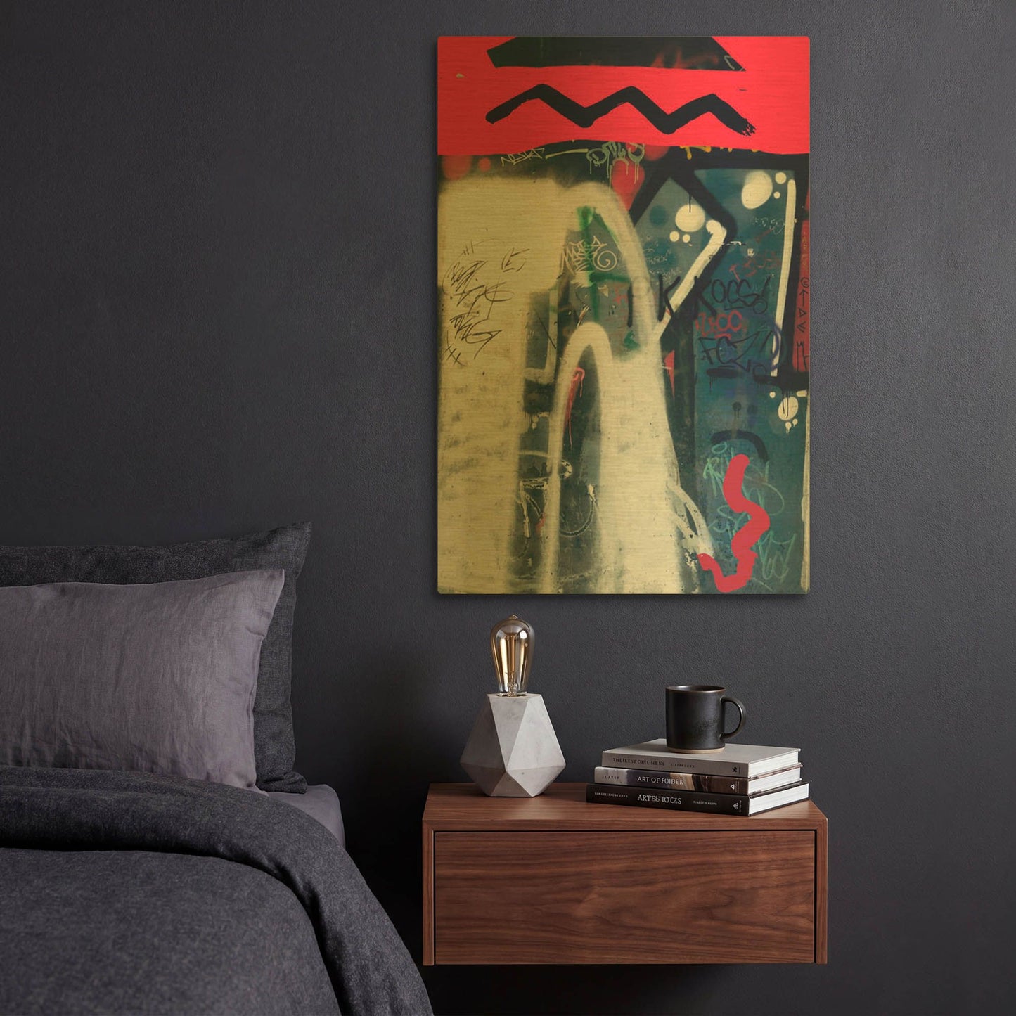 'After a Short Walk' By Irena Orlov Gold Metal Wall Art
