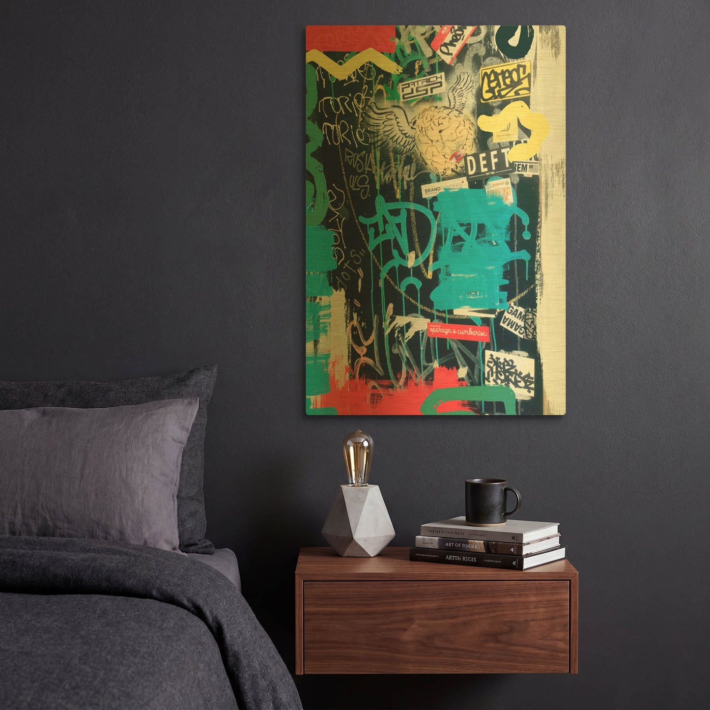 'Outside My Door' By Irena Orlov Gold Metal Wall Art