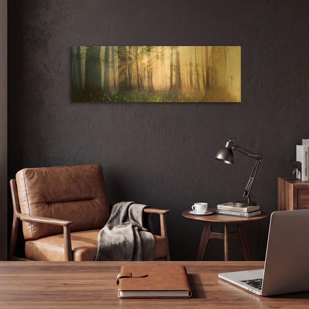 'Constancy' By Cynthia Decker Gold Metal Wall Art