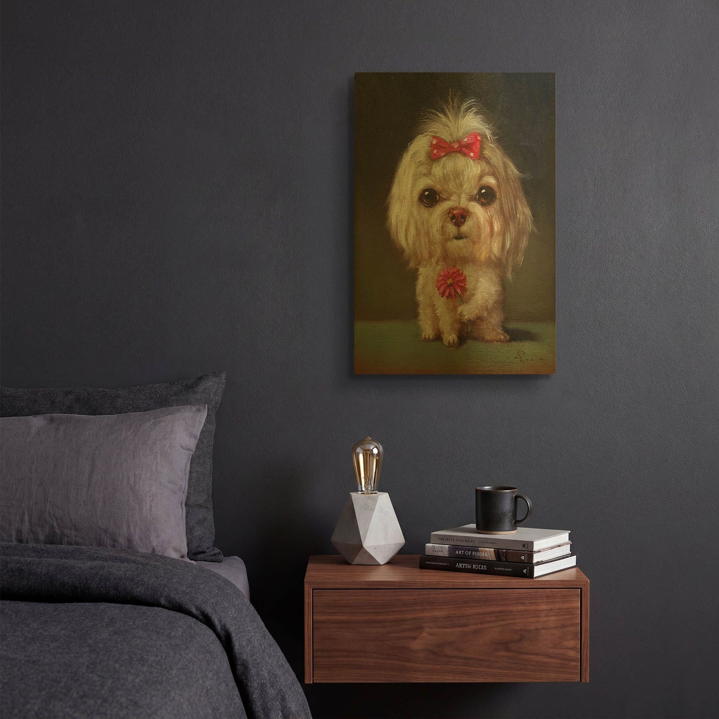 'Sophie' By Lucia Heffernan Gold Metal Wall Art