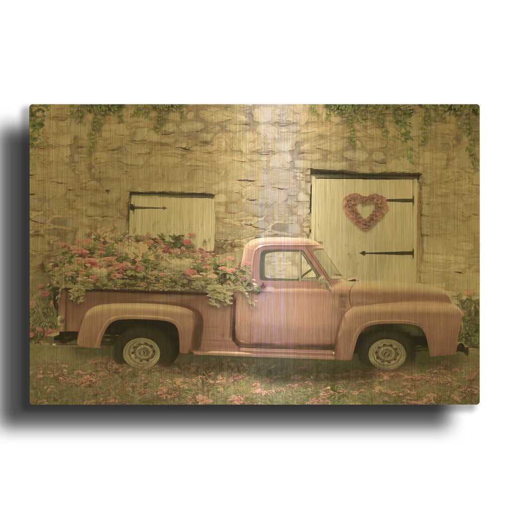 'The Perfect Hideaway' By Lori Deiter Gold Metal Wall Art