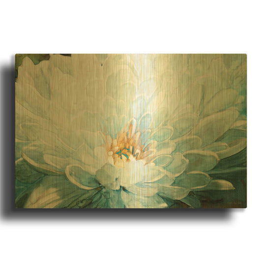 'Morning Blossom' By Stellar Design Studio Gold Metal Wall Art