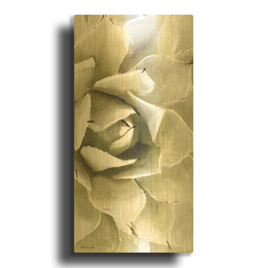 'Agave Panel 1' By Stellar Design Studio Gold Metal Wall Art
