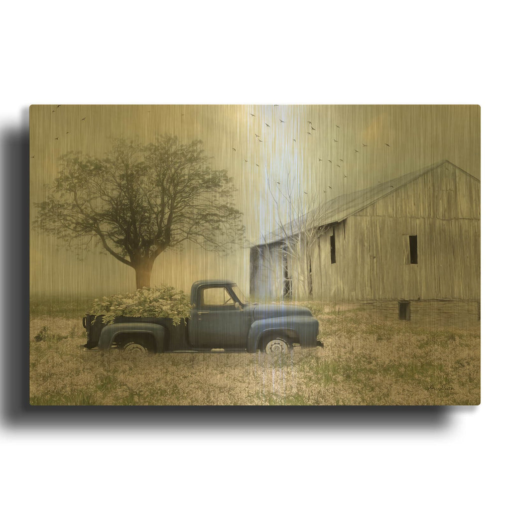 'I Must Have Flowers' By Lori Deiter Gold Metal Wall Art