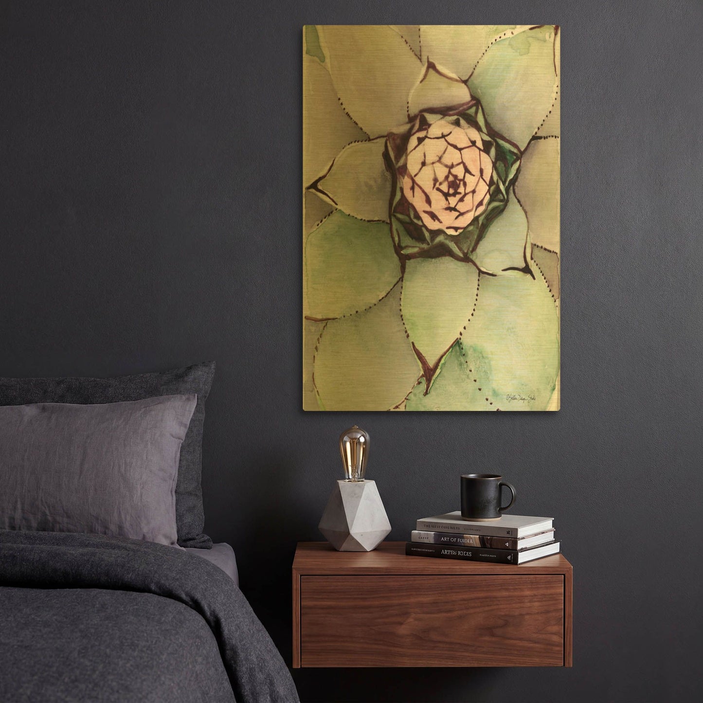 'Southwest Gallery 2' By Stellar Design Studio Gold Metal Wall Art