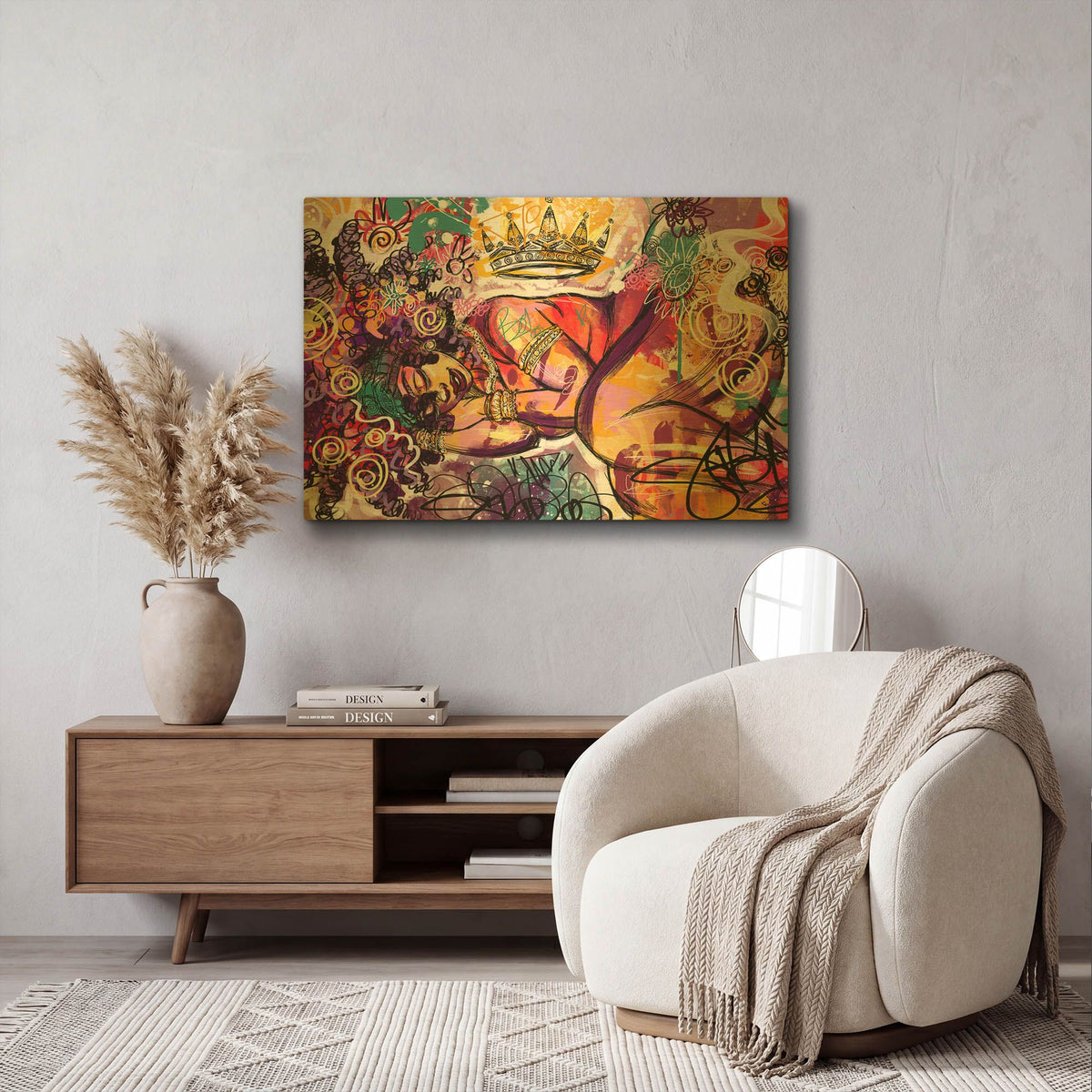 'Radiance' By Justin Copeland Gold Metal Wall Art