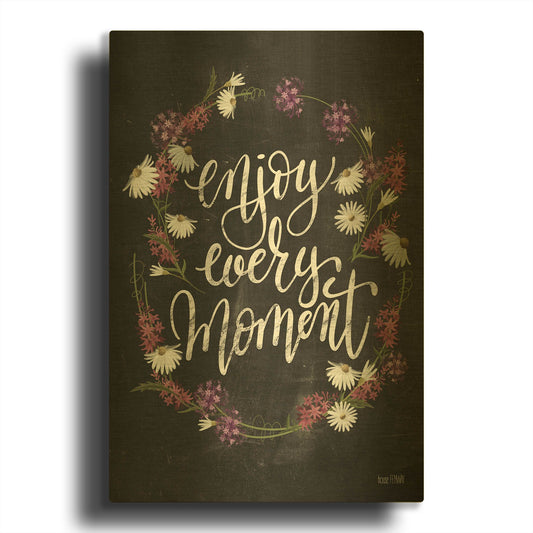 'Enjoy Every Moment' By House Fenway Gold Metal Wall Art