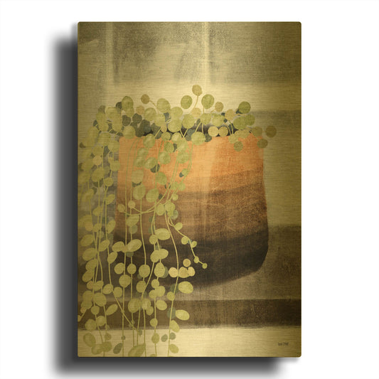 'String of Pearls I' By House Fenway Gold Metal Wall Art