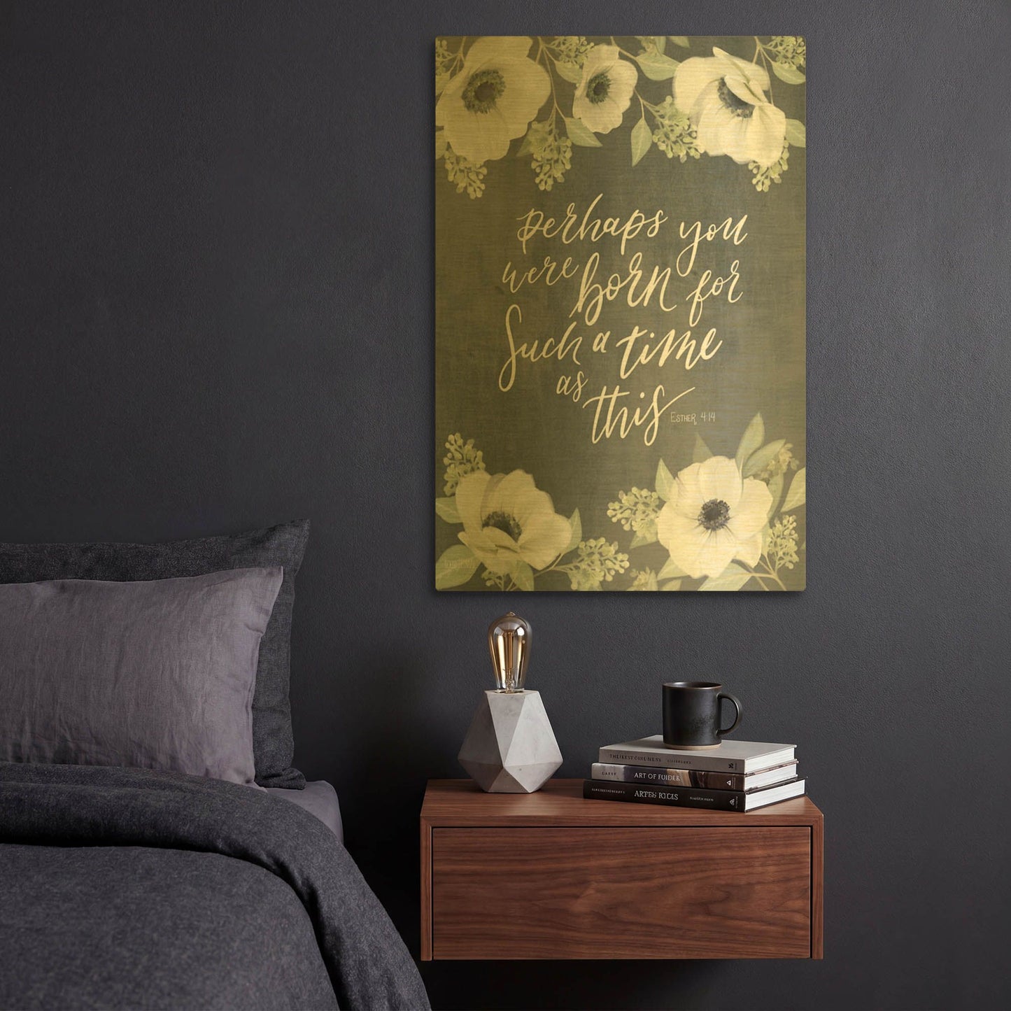 'A Time As This' By House Fenway Gold Metal Wall Art