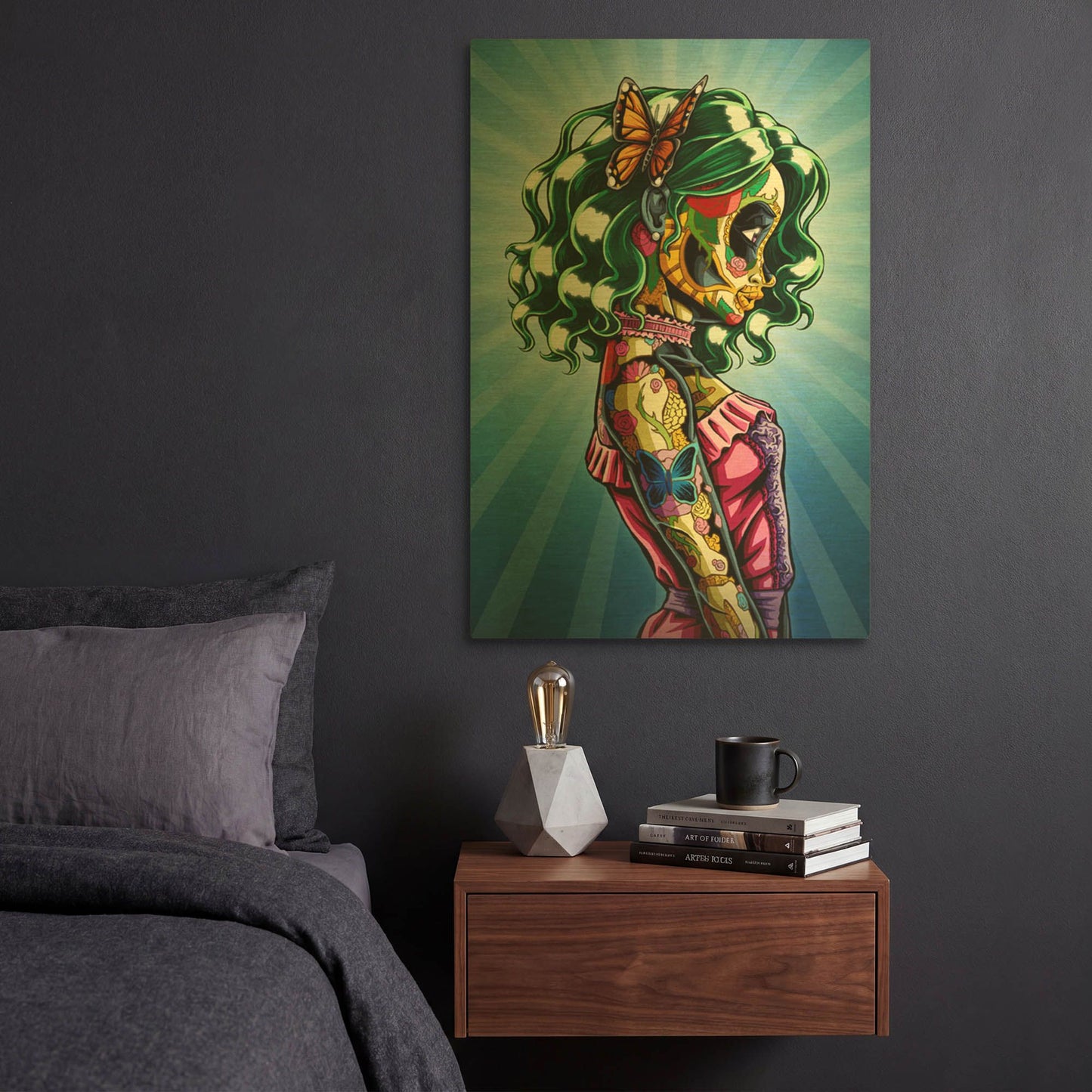 'Annabelle' By Nicholas Ivins Gold Metal Wall Art