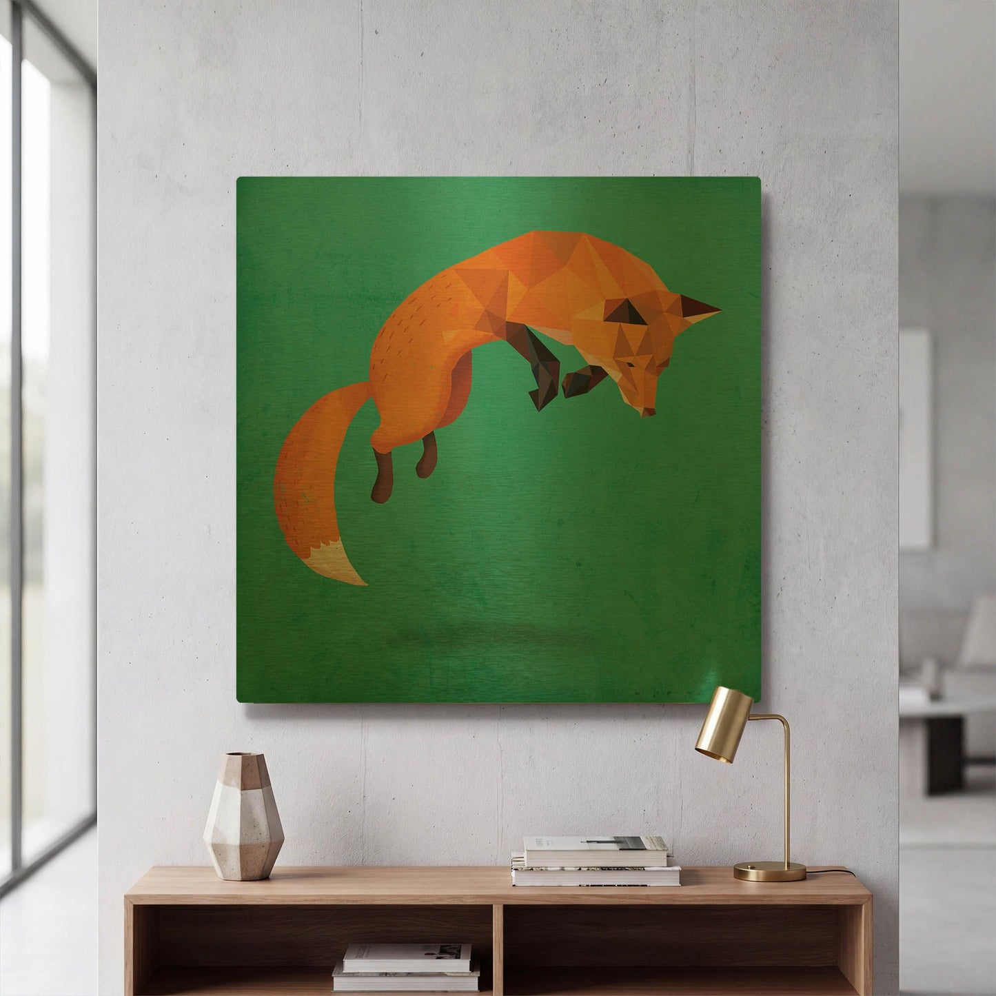 'Transition' By Michael Buxton Gold Metal Wall Art