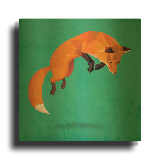 'Transition' By Michael Buxton Gold Metal Wall Art