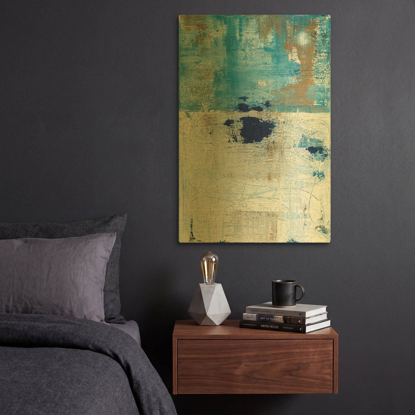 'Explore' By Julie Weaverling Gold Metal Wall Art