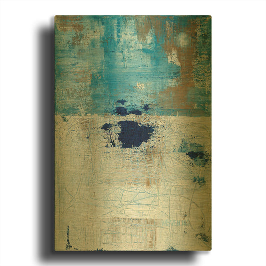 'Explore' By Julie Weaverling Gold Metal Wall Art