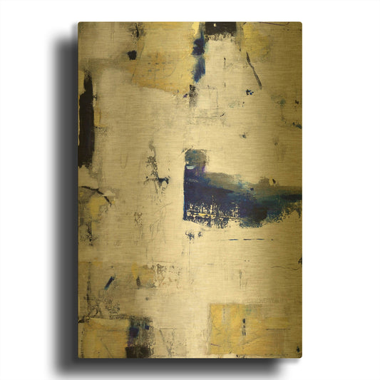 'Here I Stand' By Julie Weaverling Gold Metal Wall Art