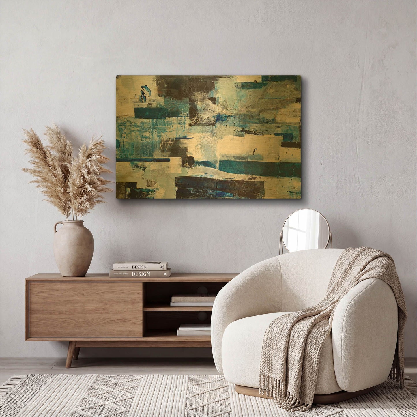 'Becoming' By Julie Weaverling Gold Metal Wall Art