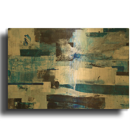 'Becoming' By Julie Weaverling Gold Metal Wall Art